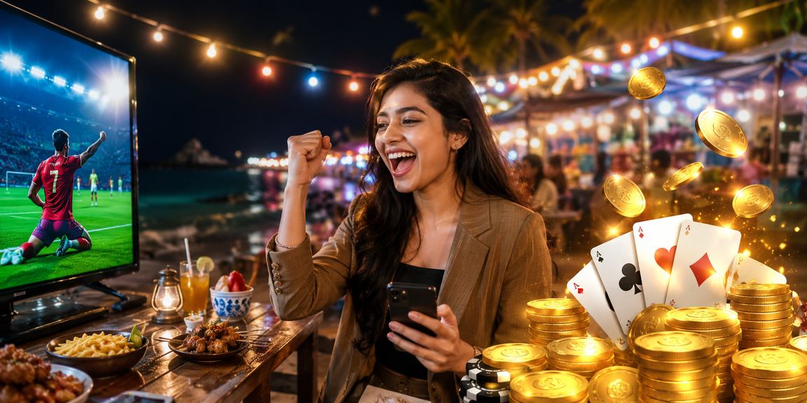 সেন্ট মার্টিনে টিন পট্টি খেলা চলছে